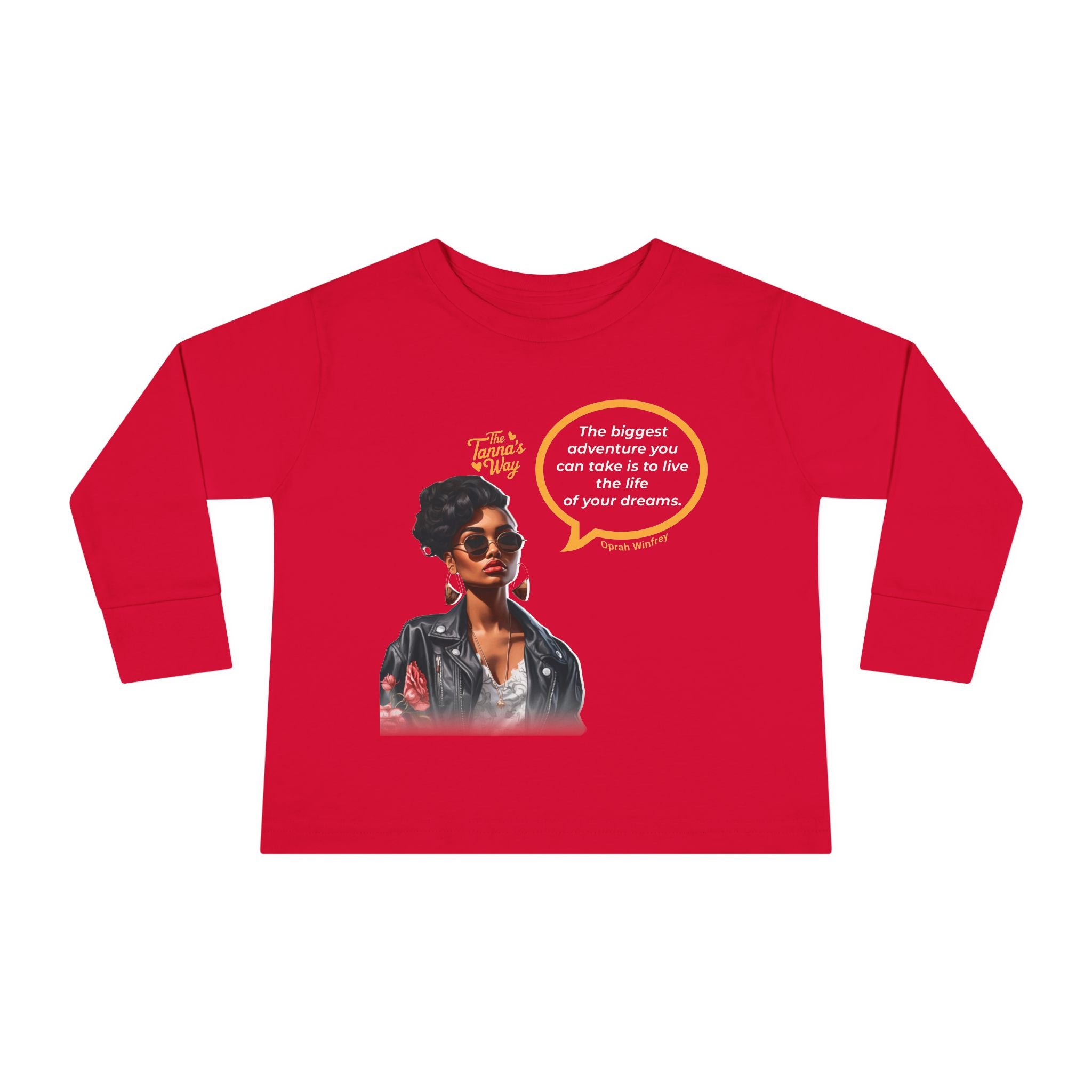 Oprah Winfrey | Toddler Long Sleeve Tee